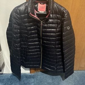 Large black Kate Spade shell jacket